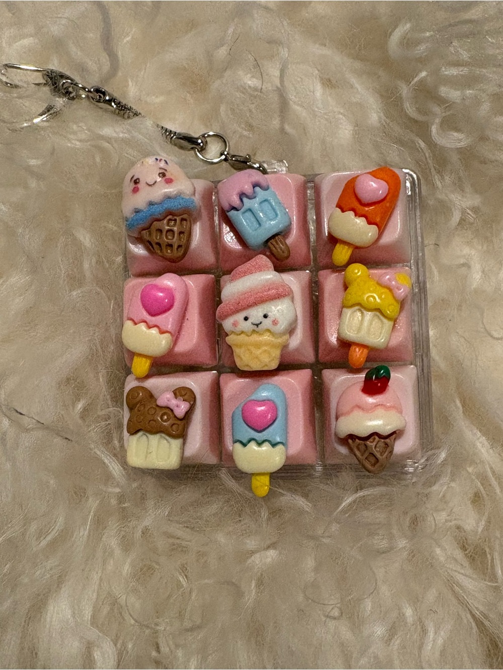 Charm Clicker Keychain